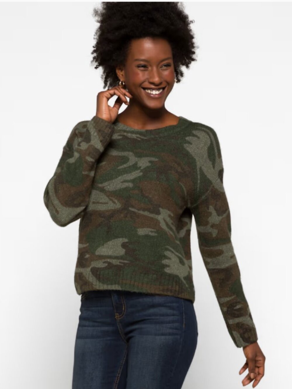 Rails Perci Crewneck Wool Sweater; EUC; Size XL; Olive